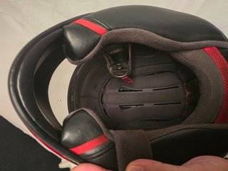 Casco Integral SHOEI Rojo Blanco