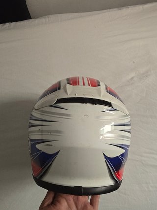 Casco Integral SHOEI Rojo Blanco