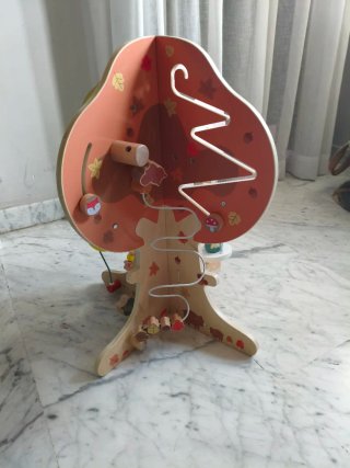 Árbol actividades madera 4 estaciones