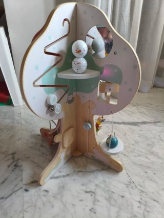 Árbol actividades madera 4 estaciones
