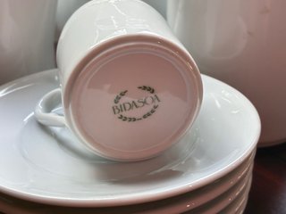 Juego de café Bidasoa Porcelana.