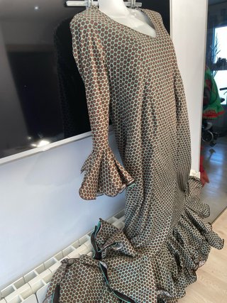 348 Vestido Flamenca Talla 40/42