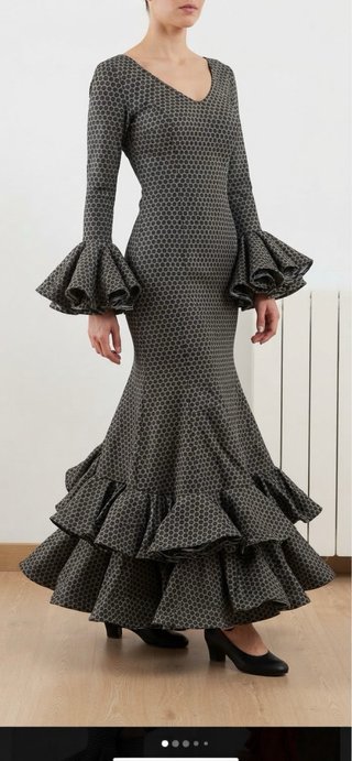 348 Vestido Flamenca Talla 40/42