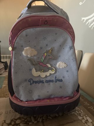 Mochila Enso con ruedas de unicornio