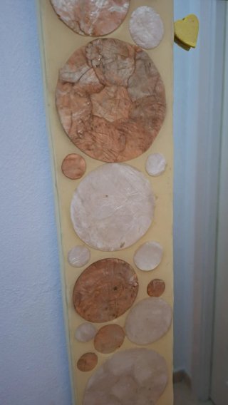 Espejo decorativo con círculos