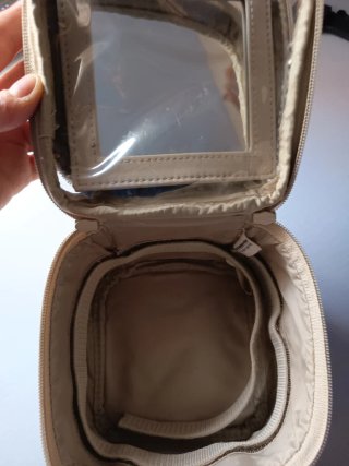 Neceser Beige con Espejo