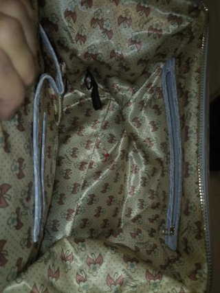 Bolso Guess Piel Cocodrilo Lavanda