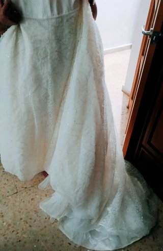 Vestido de Novia Pepe Botella Blanco