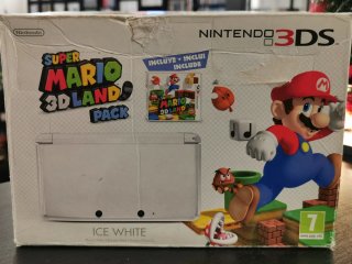 Nintendo 3DS Ice White Super Mario 3D Land