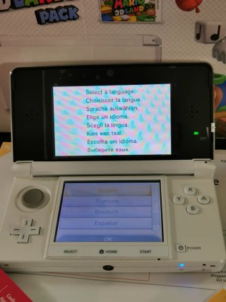 Nintendo 3DS Ice White Super Mario 3D Land