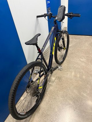 Bicicleta de Montaña BH Azul y Amarilla
