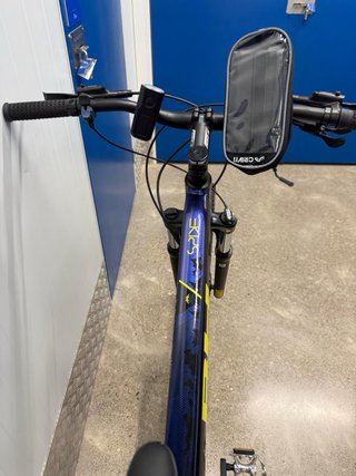 Bicicleta de Montaña BH Azul y Amarilla