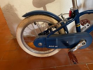 Bicicleta infantil Btwin 16 azul