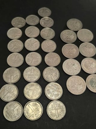 Lote  monedas alemanas