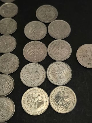 Lote  monedas alemanas