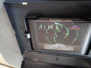 Cartuccia del videogioco Alien 3 per Sega Mega Drive
