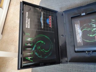 Cartuccia del videogioco Alien 3 per Sega Mega Drive