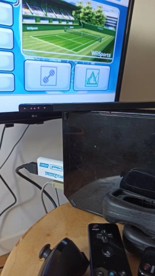 Wii Retrocompatible 4 puertos + HDMI + Wii Sports