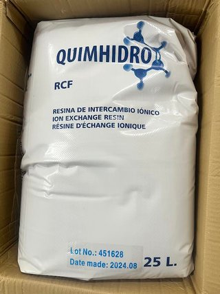 Resina Intercambio Iónico QUIMHIDRO RCF 25L