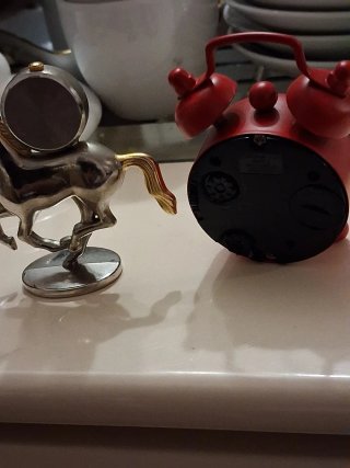 2 sveglie in miniatura funzionanti