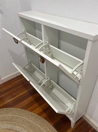 Zapatero 4 puertas Leroy Merlin 100x90x18