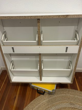 Zapatero 4 puertas Leroy Merlin 100x90x18