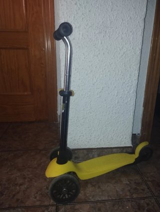 Patinete 3 Ruedas Decathlon Amarillo