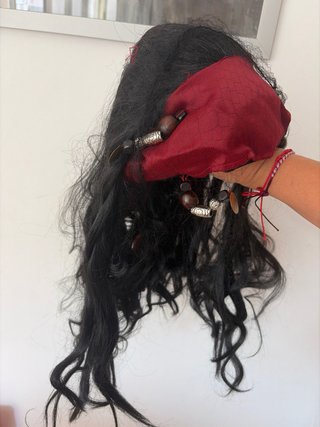 Peluca Pirata Jack Sparrow Party Fiesta