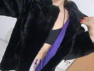 Cappotto pelliccia vintage nero S/M