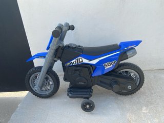 Moto a batería para niño estilo Motocross