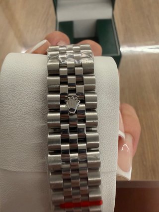 Reloj para hombre estilo rolex datejust plateado