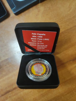 Moneda Francisco Franco 100 PTAS 1966