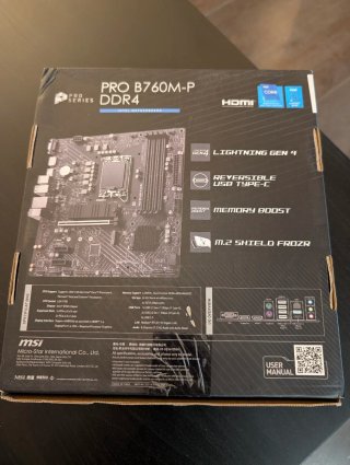 Placa Base MSI PRO B760M-P DDR4