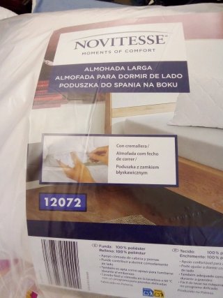 Almohada Novitesse 40x145