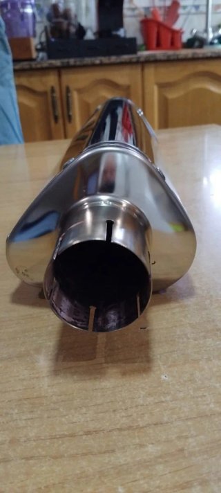 Tubo de escape moto DELKEVIC