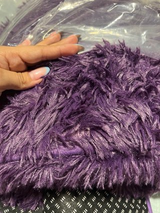 Alfombra Mullida Morada 70x120cm