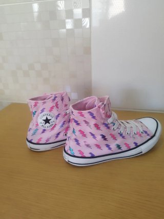 Zapatillas Converse All Star rosas talla 35