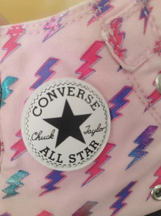 Zapatillas Converse All Star rosas talla 35