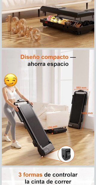 Cinta de Correr Plegable