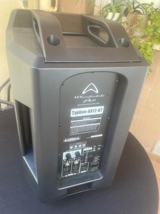 Altavoces Activos Wharfedale Negros Typhon-AX12-BT