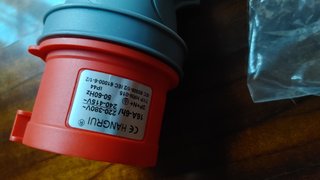Adaptador Enchufe Industrial 16A 220-380V