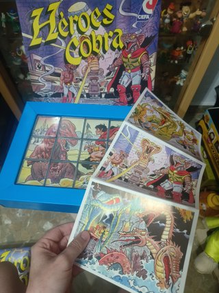 Juego Heroes cobra Cefa 1981 Nuevo a estrenar