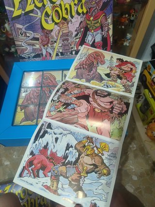 Juego Heroes cobra Cefa 1981 Nuevo a estrenar