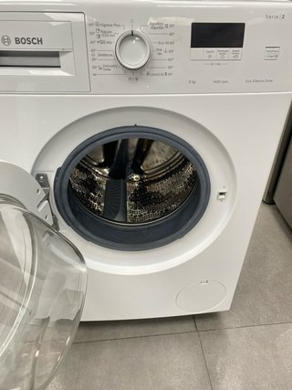 Lavadora Bosch 8kg clase A 1400rpm con envio