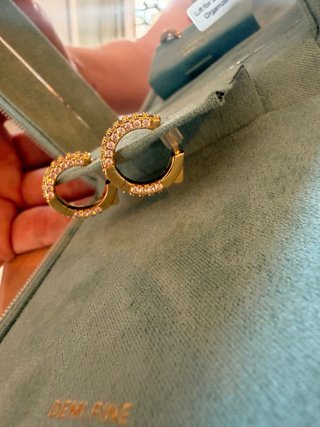Pendientes Miss London Oro 14kt