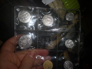 Collezione monete in blister