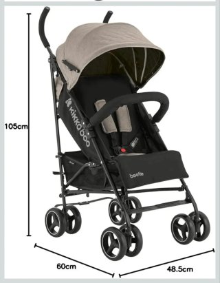 KikkaBoo Silla Paseo BEETLE hasta 22kg