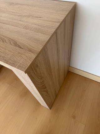 Mesa Consola Extensible Roble