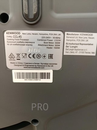 KENDWOOD KCOOK MULTI SMART ROBOT DE COCINA