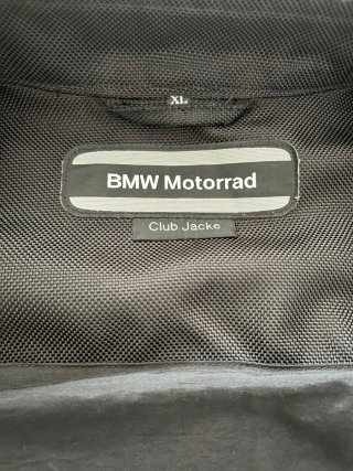 Cazadora BMW Motorrad Club Jacke Negra/Azul  XL